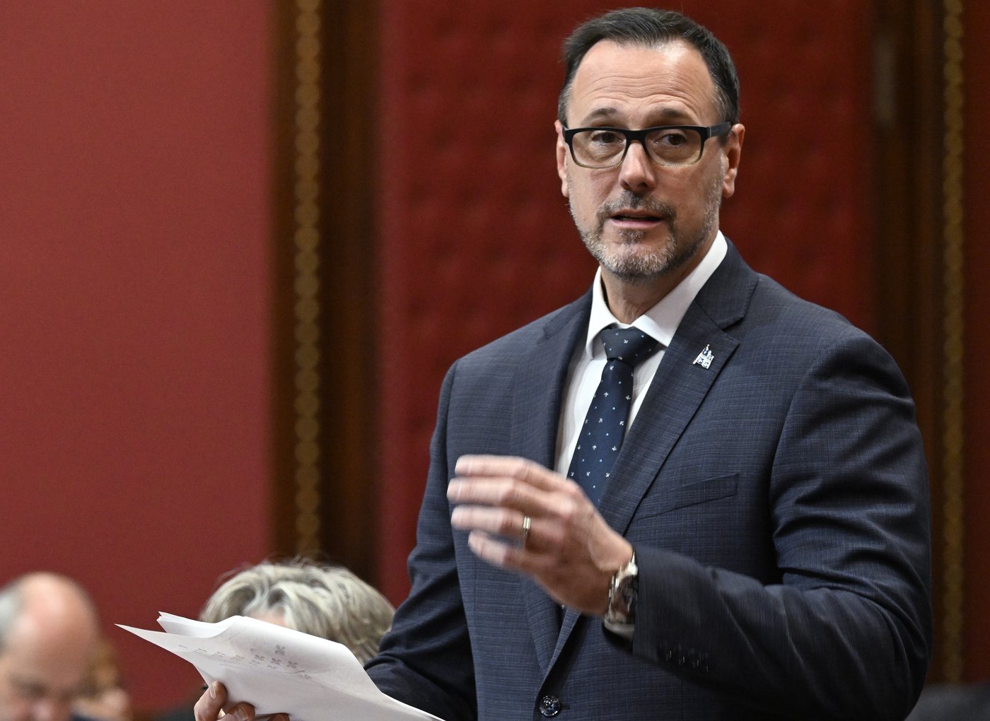 Le ministre Jean-François Roberge veut limiter le nombre d’étudiants étrangers