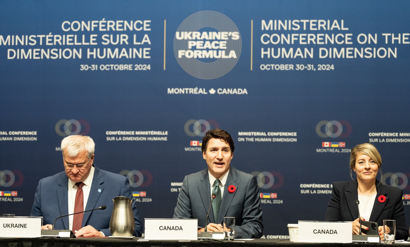Justin Trudeau appelle le monde à s'unir pour rapatrier les enfants ukrainiens
