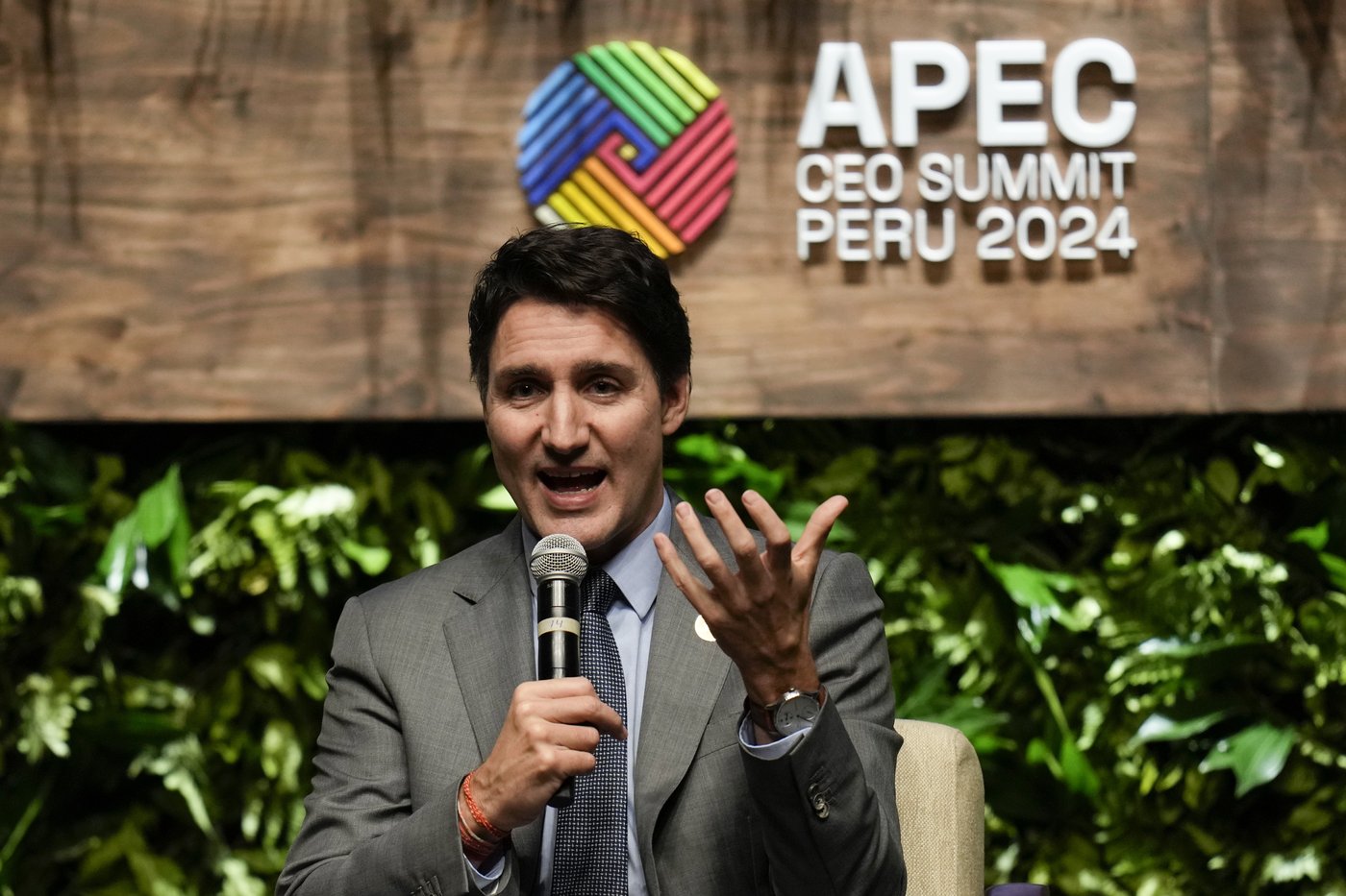 Sommet de l'APEC: Trudeau rencontre aujourd'hui les présidents du Pérou et du Chili