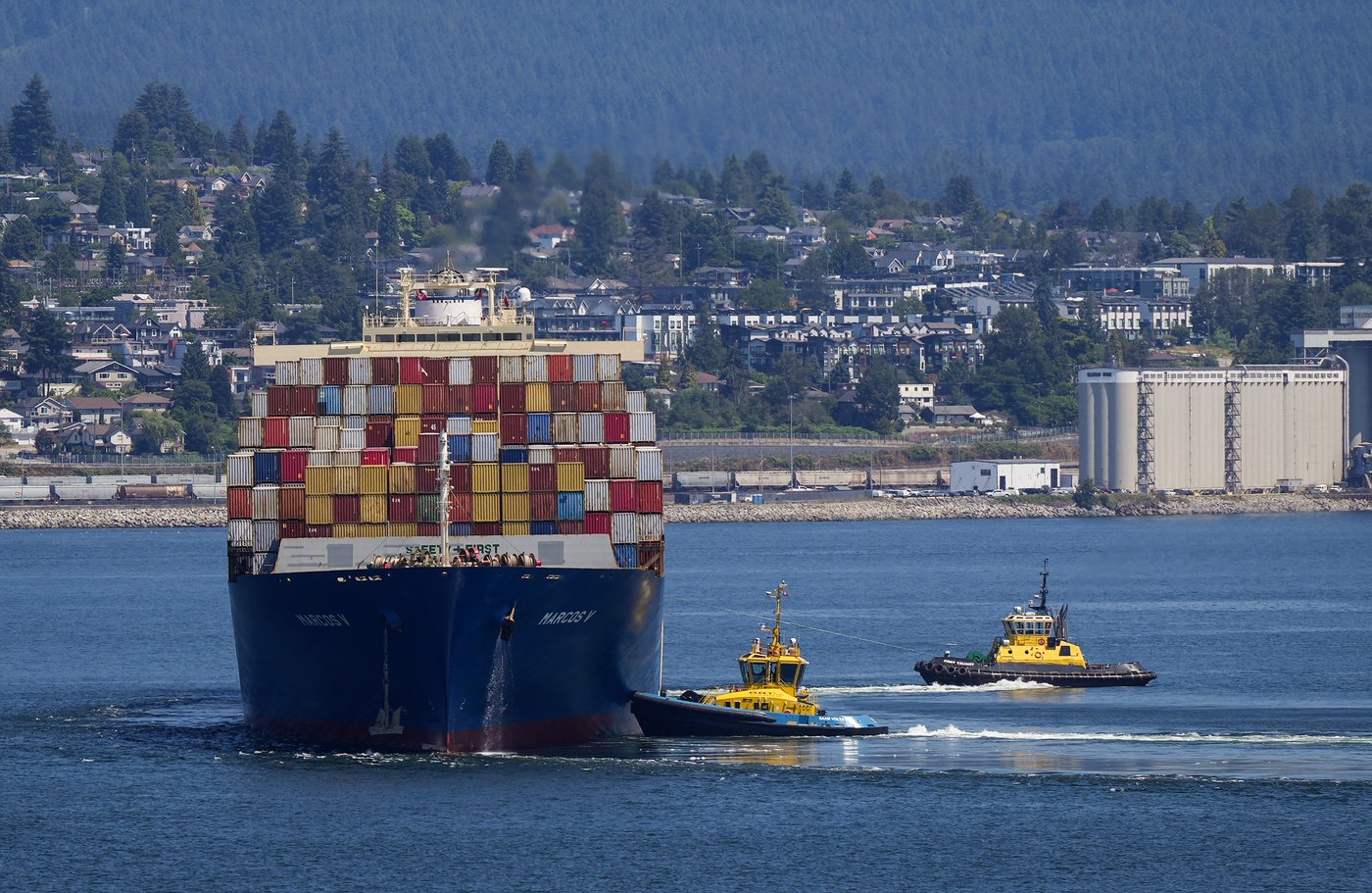 Lock-out décrété pour les 700 contremaîtres dans les ports de la Colombie-Britannique