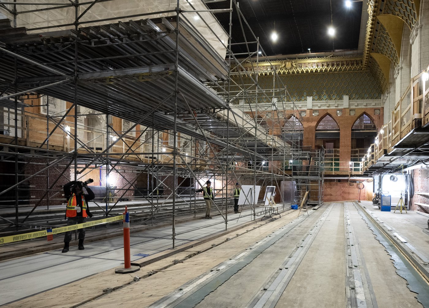 La rénovation de l'édifice du Centre va entrer dans la phase de reconstruction