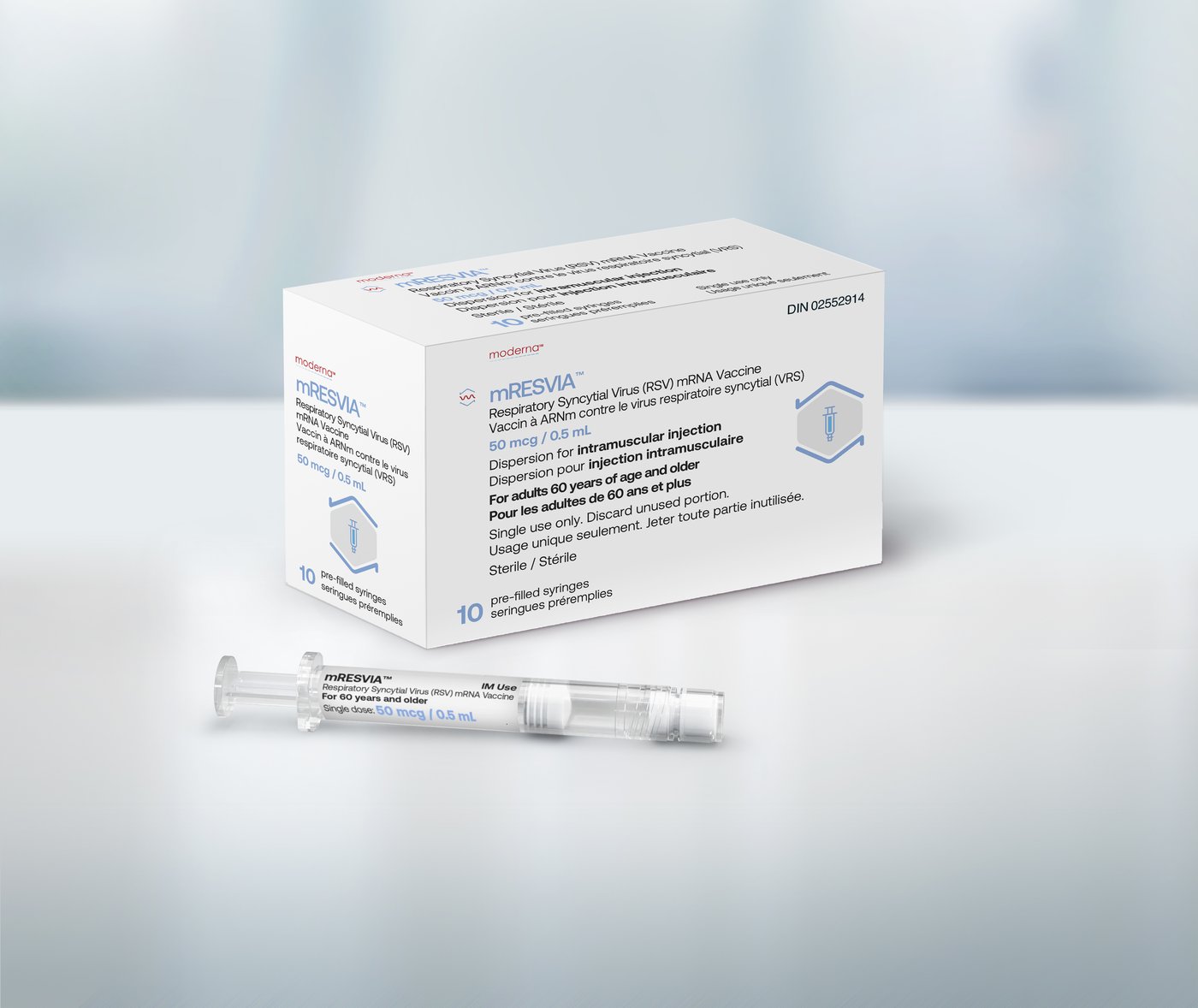 Santé Canada approuve le vaccin à ARNm contre le VRS de Moderna