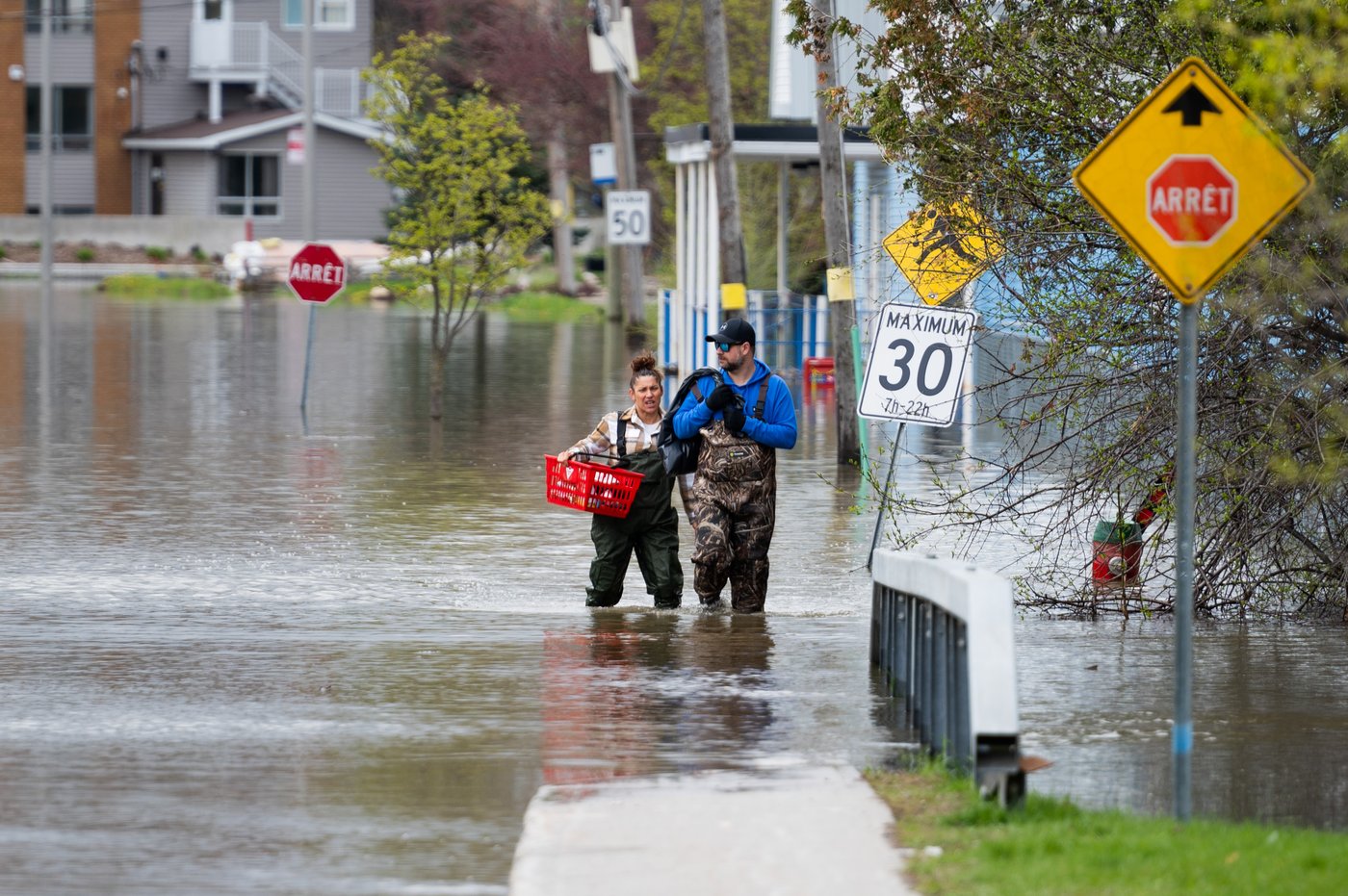 Le nombre de propriétés qui se trouveraient en zones inondables aurait été surestimé