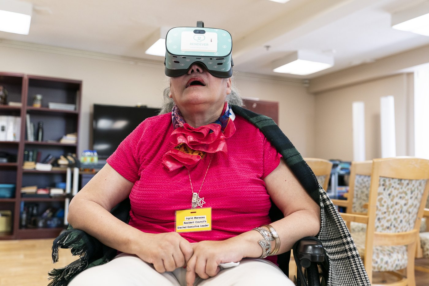 Les personnes âgées adoptent la réalité virtuelle dans les soins de longue durée