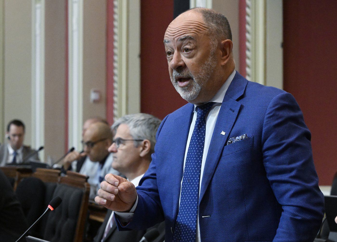 Le ministre de la Santé, Christian Dubé, n'a pas l'intention de se représenter