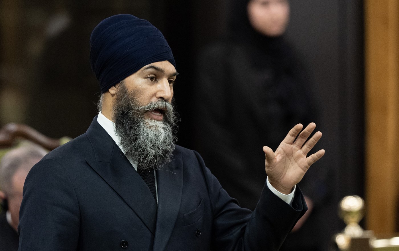 Alerte: Singh annonce que le NPD présentera une motion de censure
