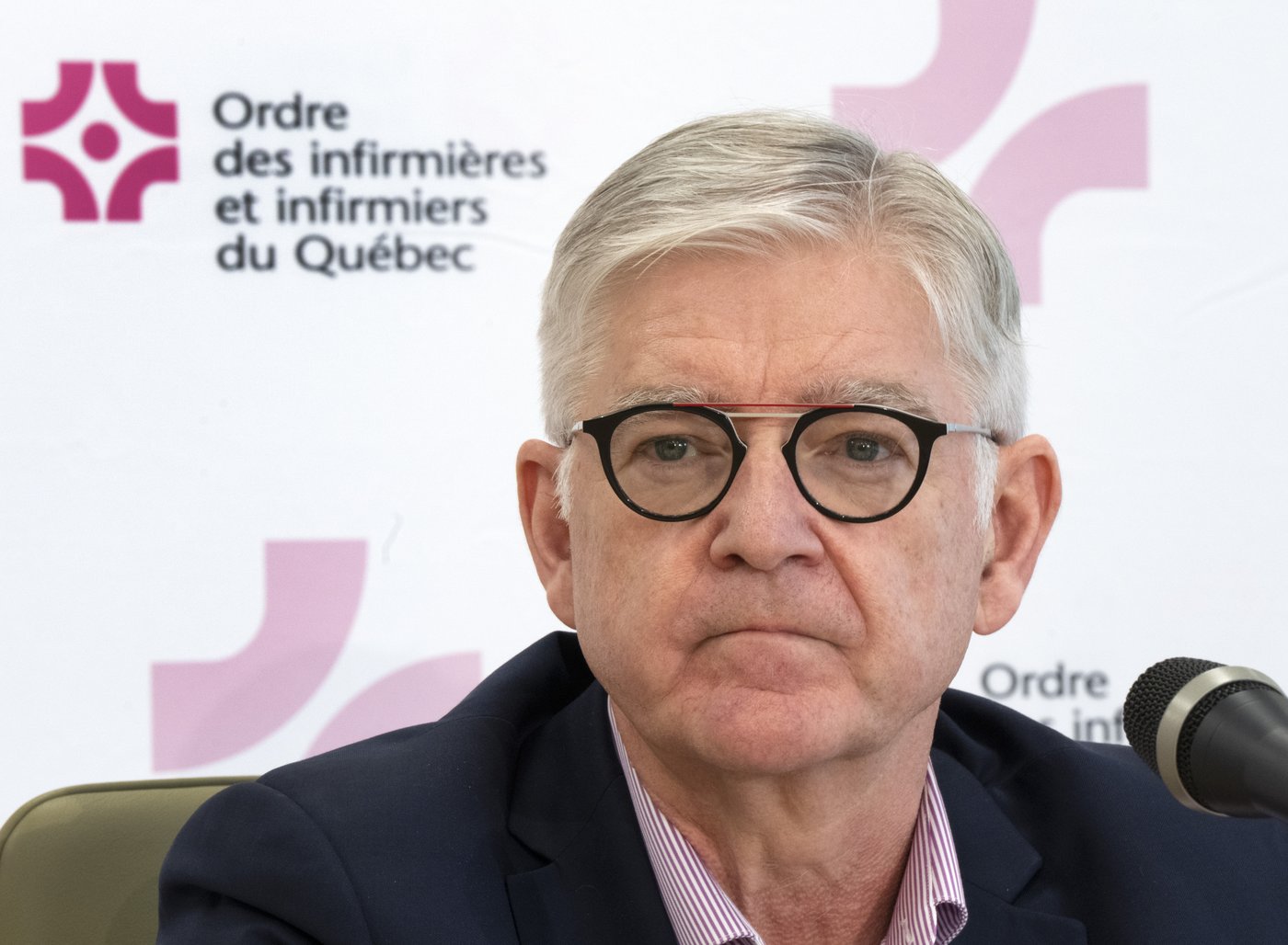 Luc Mathieu réélu pour un troisième mandat à la tête de l'Ordre des infirmières