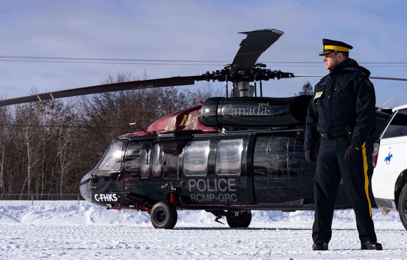 La GRC exhibe ses nouveaux hélicoptères pour surveiller la frontière