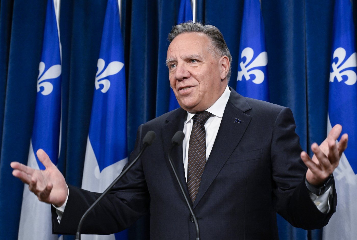 François Legault présente ses voeux pour la nouvelle année aux Québécois 