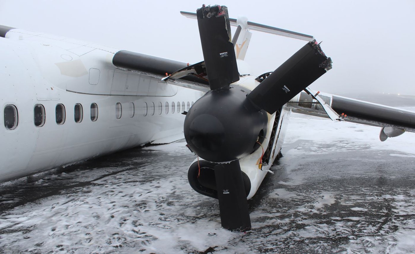 Une crevaison est à l'origine de l'incident à l'aéroport d'Halifax en décembre