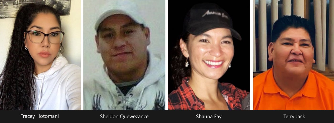 Un homme et un jeune arrêtés pour un quadruple homicide en Saskatchewan