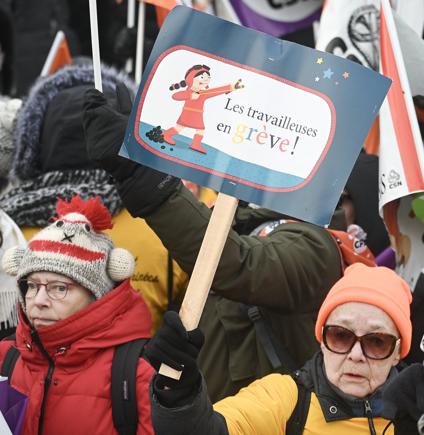 Deuxième journée de grève dans 400 Centres de la petite enfance jeudi