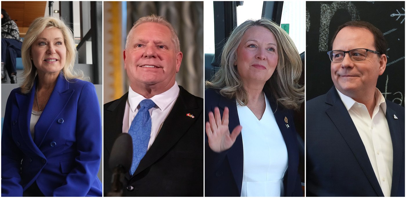 Les chefs de parti croisent le fer une première fois en Ontario