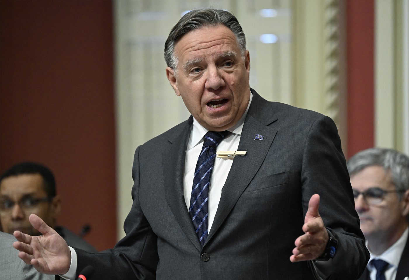 Menaces tarifaires: François Legault effectuera une première visite à Washington