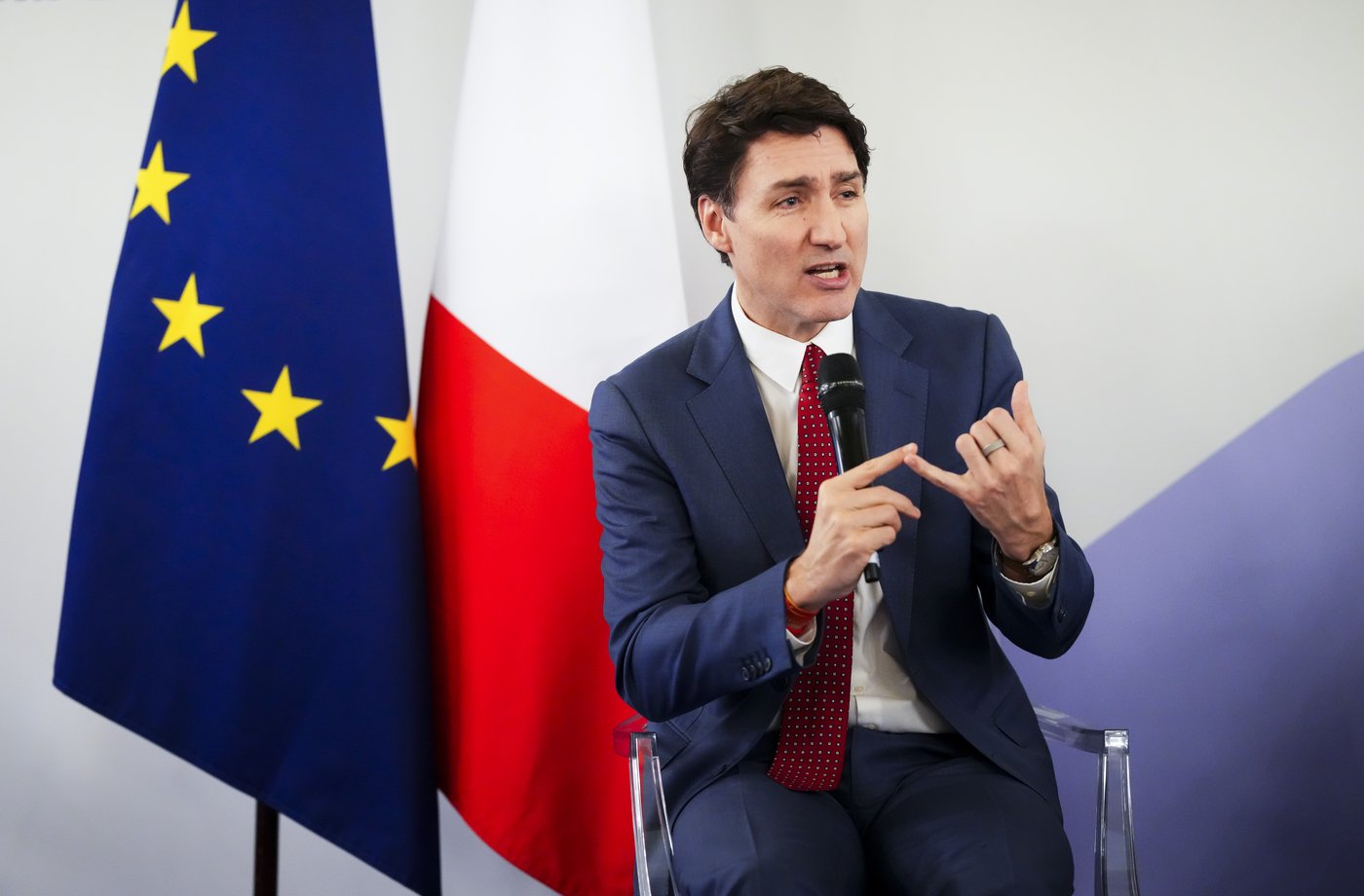 Trudeau est à Paris pour le Sommet pour l'action sur l'intelligence artificielle