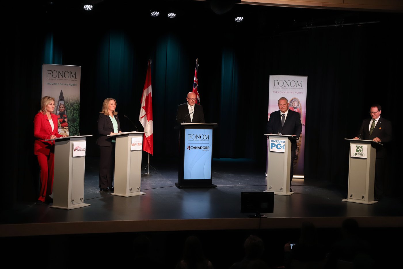 Les chefs seront réunis pour un débat télévisé lundi en Ontario
