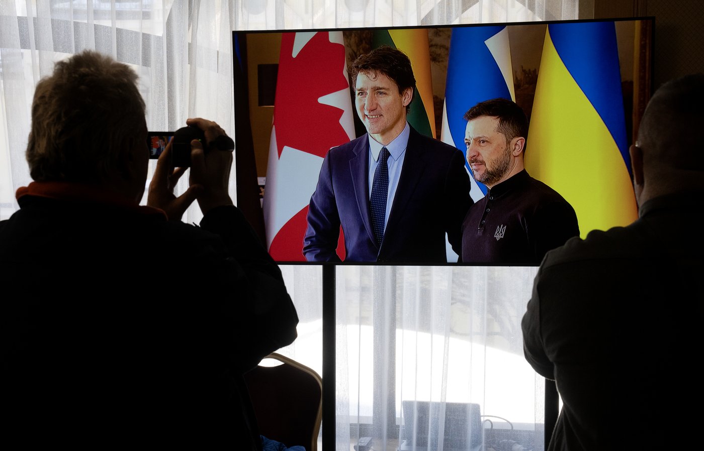 Alerte: Justin Trudeau est arrivé à Kyiv pour un sommet sur la guerre en Ukraine