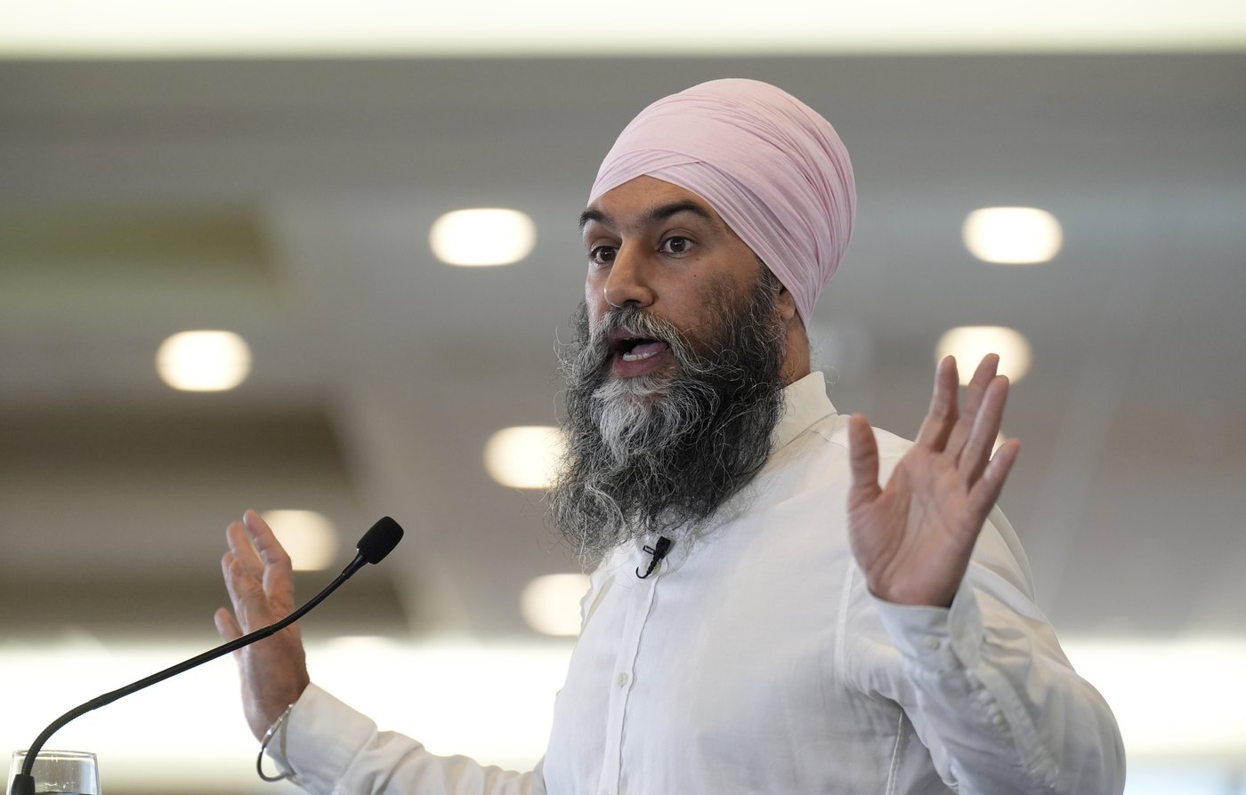 Donald Trump doit être banni de la prochaine rencontre du G7, dit Jagmeet Singh