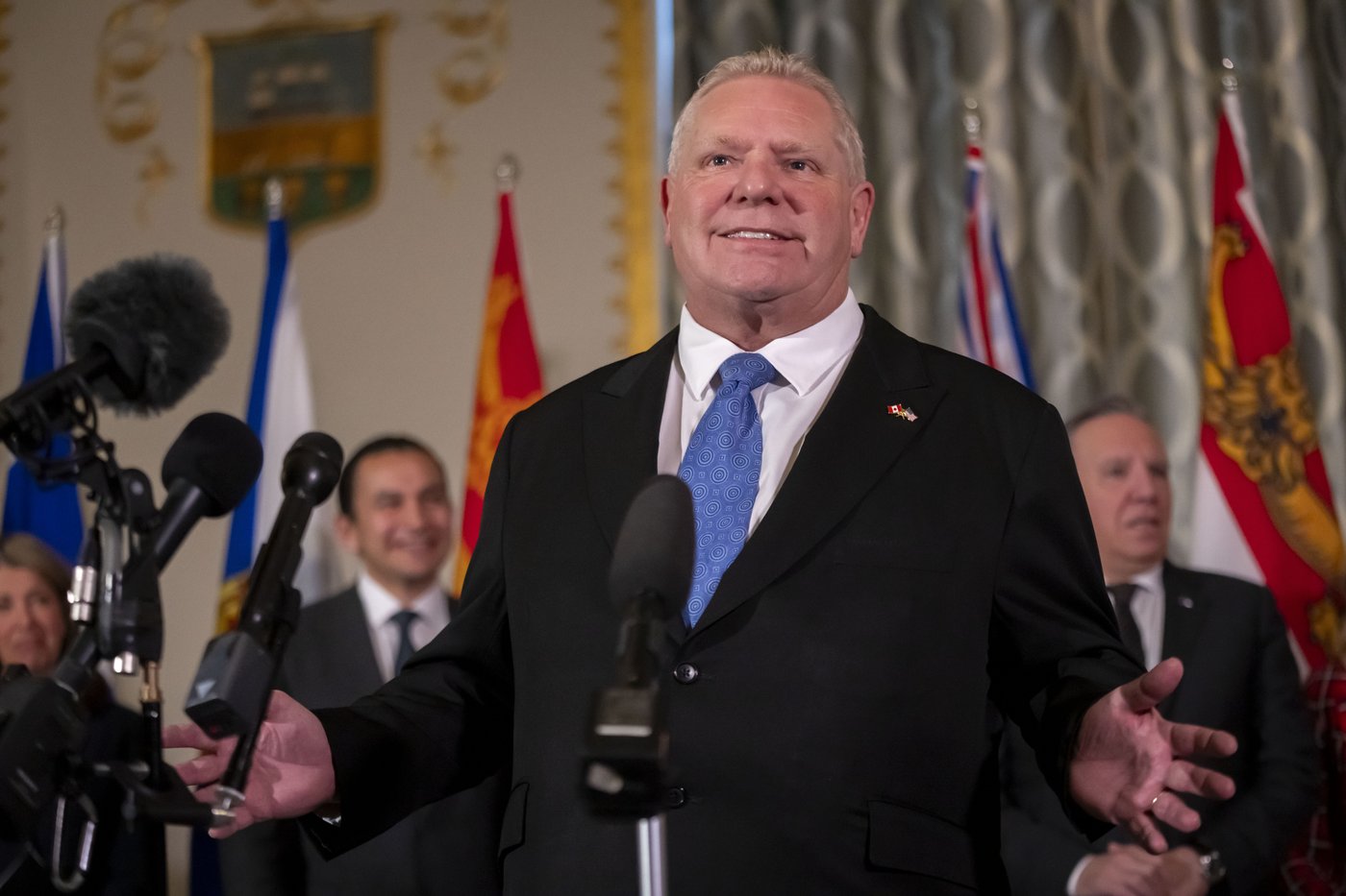 Doug Ford est accusé d'utiliser son voyage à Washington à des fins partisanes