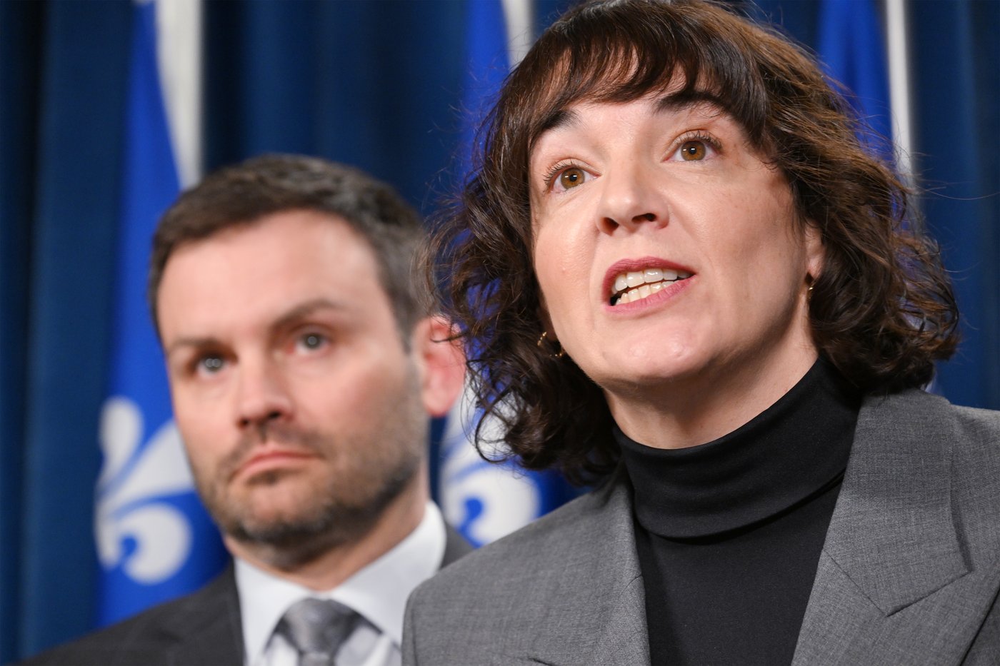 La nouvelle députée de Terrebonne, Catherine Gentilcore, prête serment