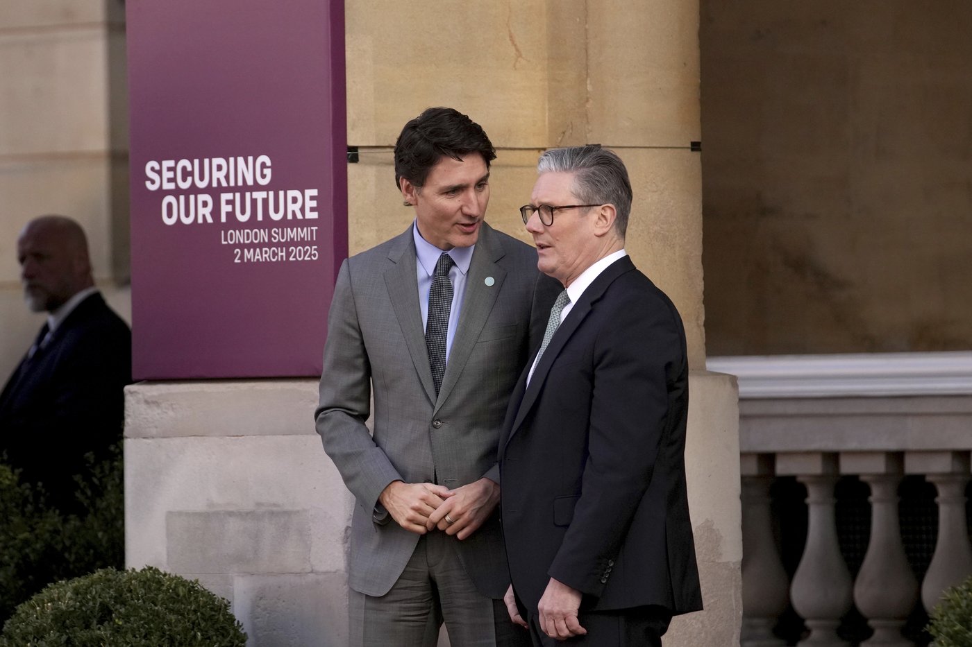 Trudeau à Londres pour discuter de la sécurité de l'Europe et de l'Ukraine