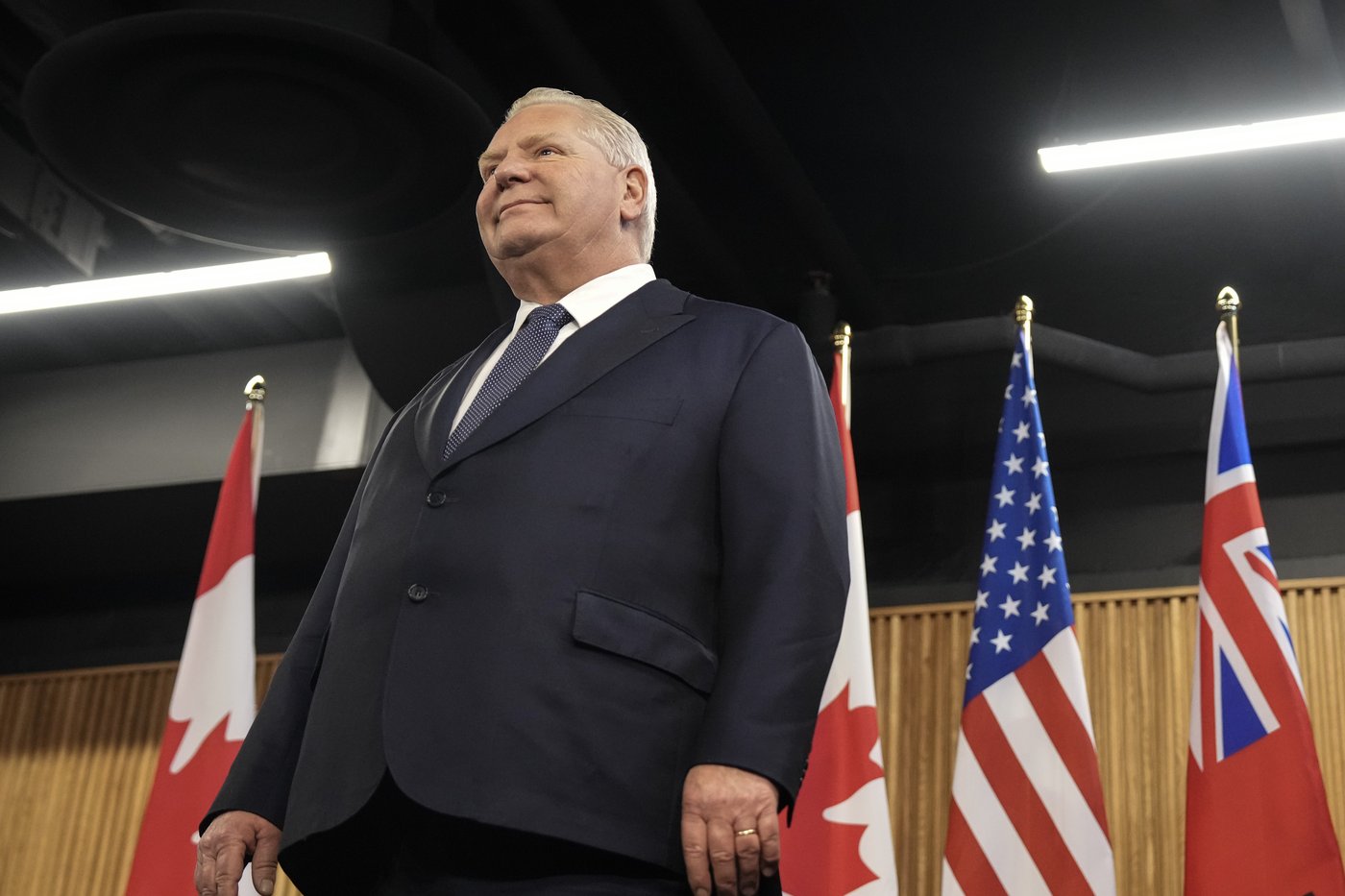 Doug Ford promet de réagir «de manière appropriée» à la riposte de Trump