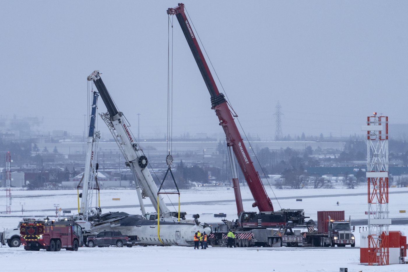 Le BST publiera jeudi un rapport préliminaire sur l'avion retourné de Toronto