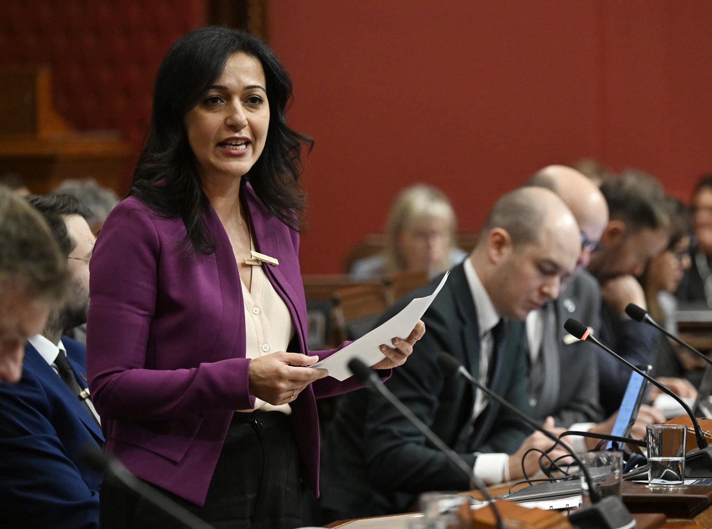 Démission de GND: Ruba Ghazal devient cheffe parlementaire