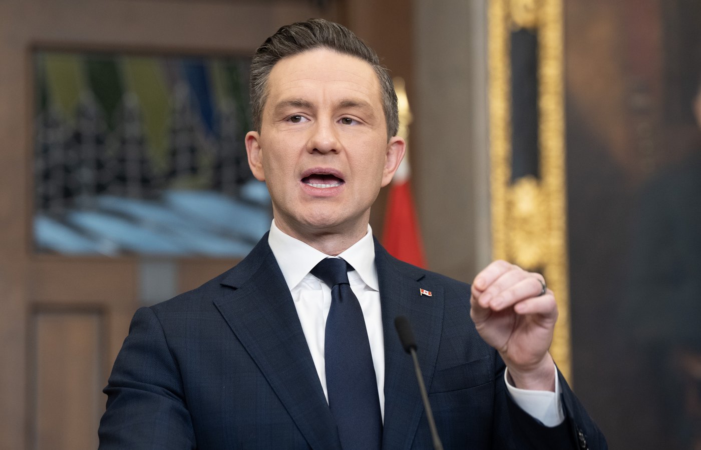 Poilievre veut égaler les droits de douane des États-Unis sur les métaux