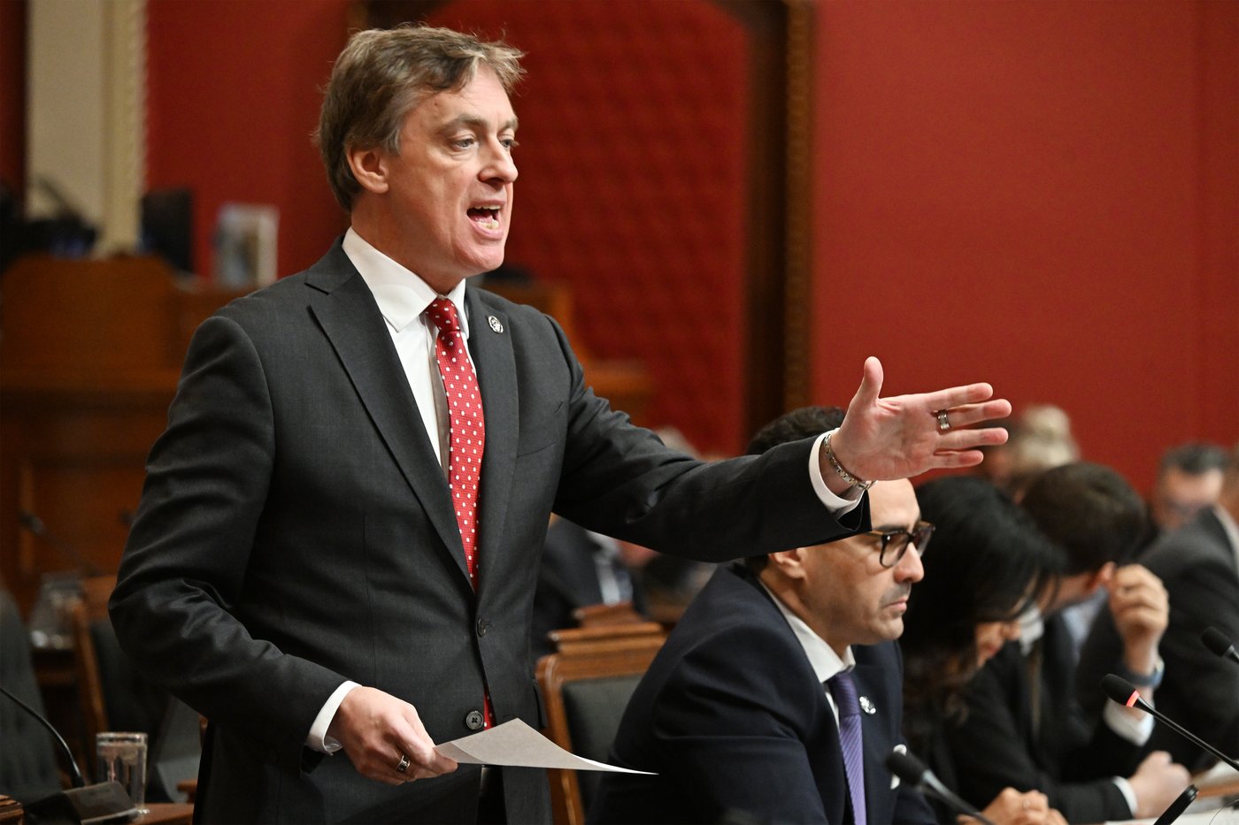 Le chef libéral Marc Tanguay suspecte la CAQ de préparer une course à la chefferie