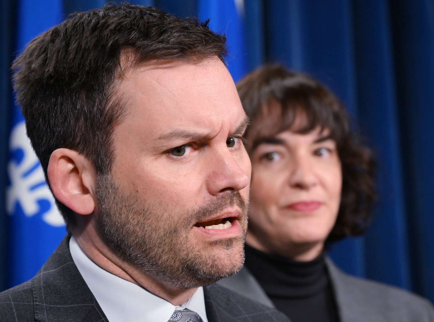 Le chef péquiste Paul St-Pierre Plamondon critique la stratégie du Bloc québécois