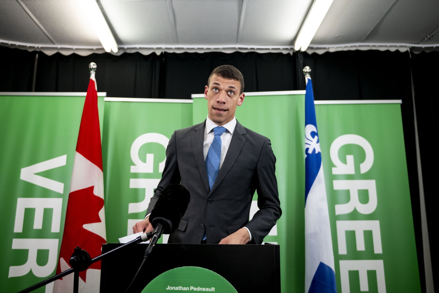 Alerte: le cochef du Parti vert, Jonathan Pedneault, annonce sa démission