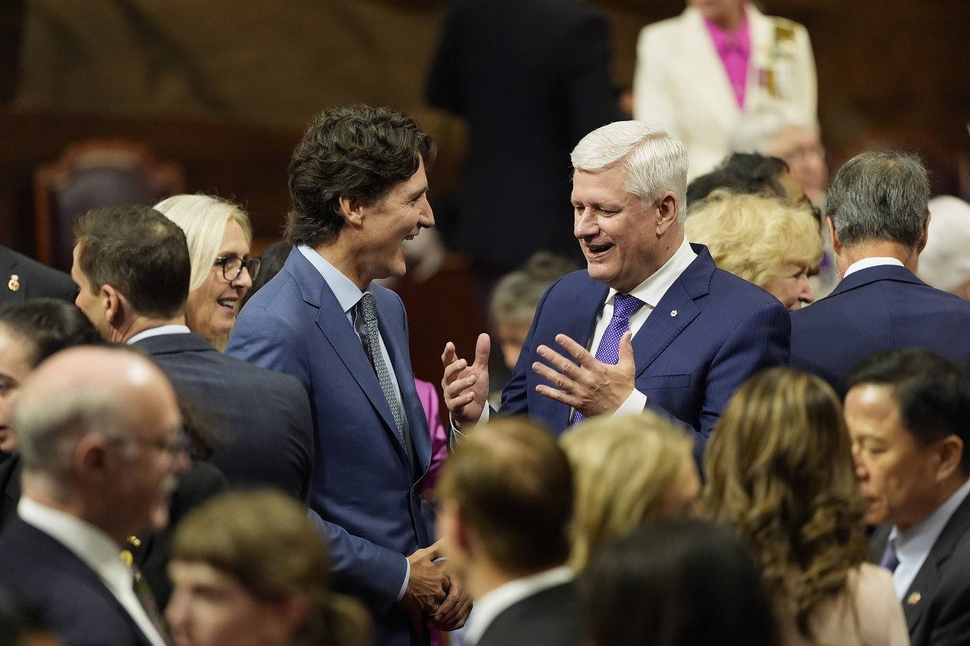 Galerie de photos: Le roi Charles III fait la lecture du discours du Trône à Ottawa