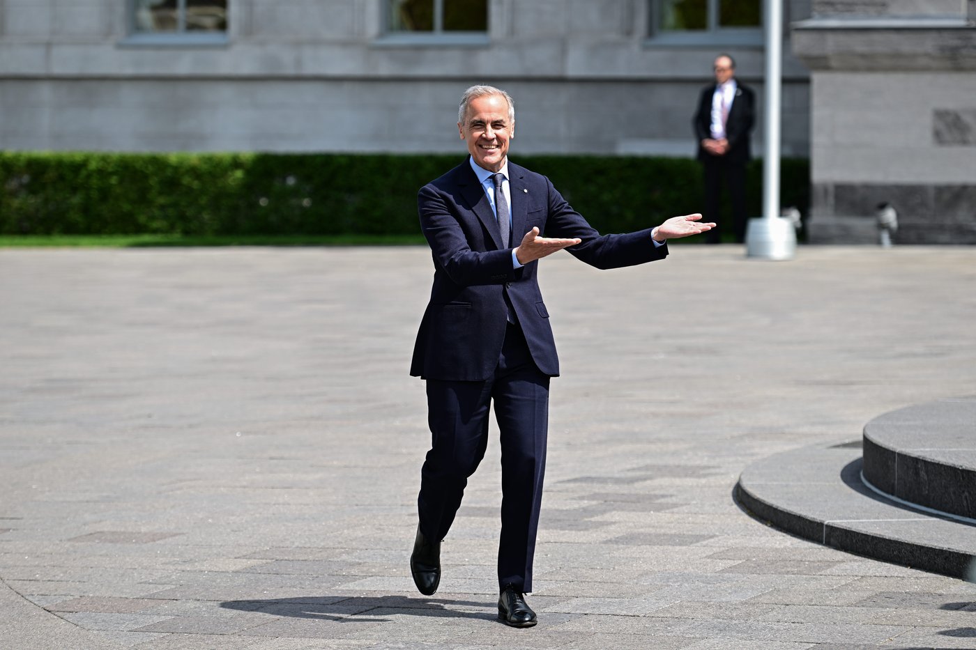 Carney se joint à la foule de dirigeants mondiaux pour la messe inaugurale du pape