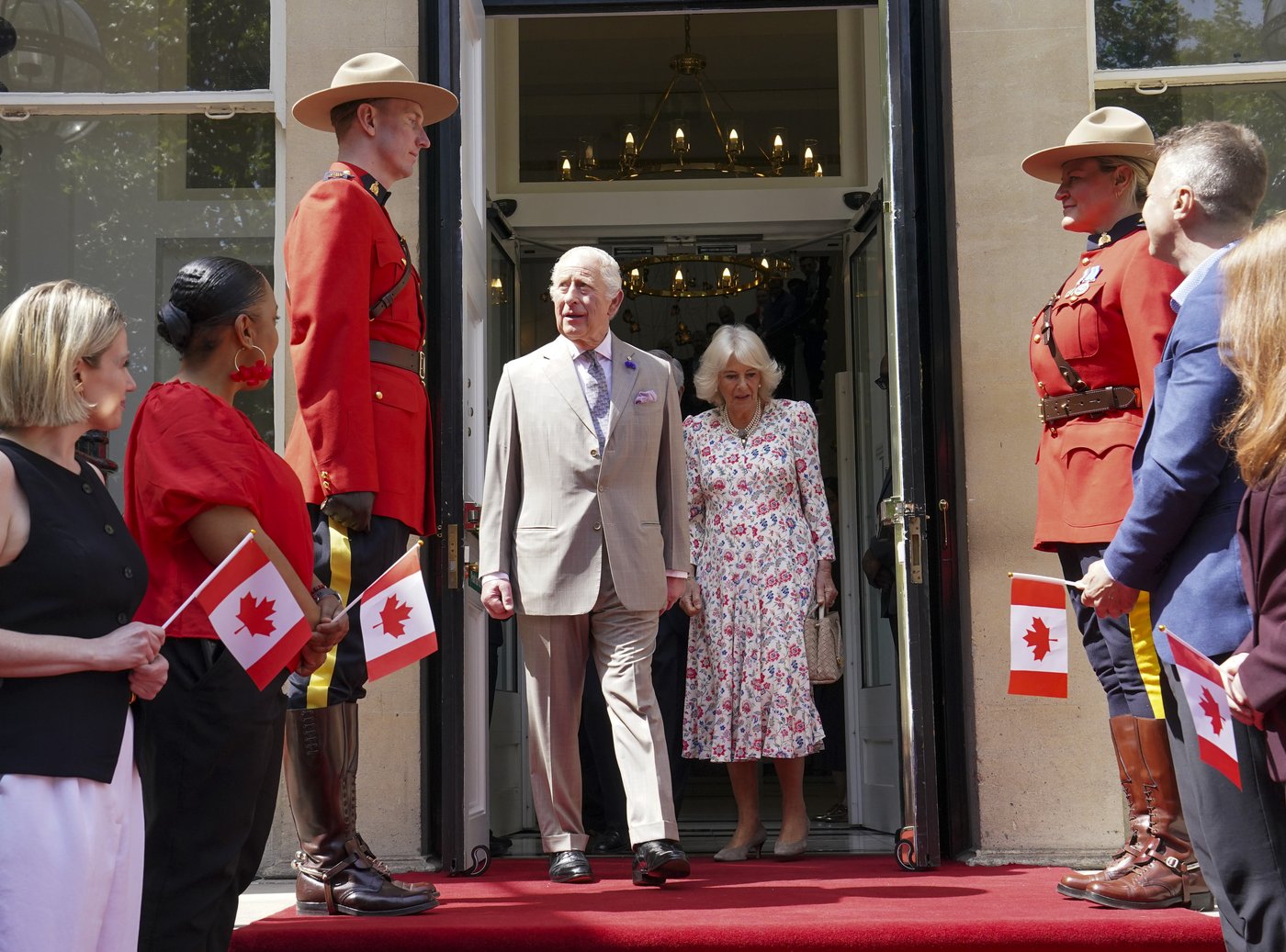 Arrivée du roi Charles et de la reine Camilla: deux évènements publics en après-midi