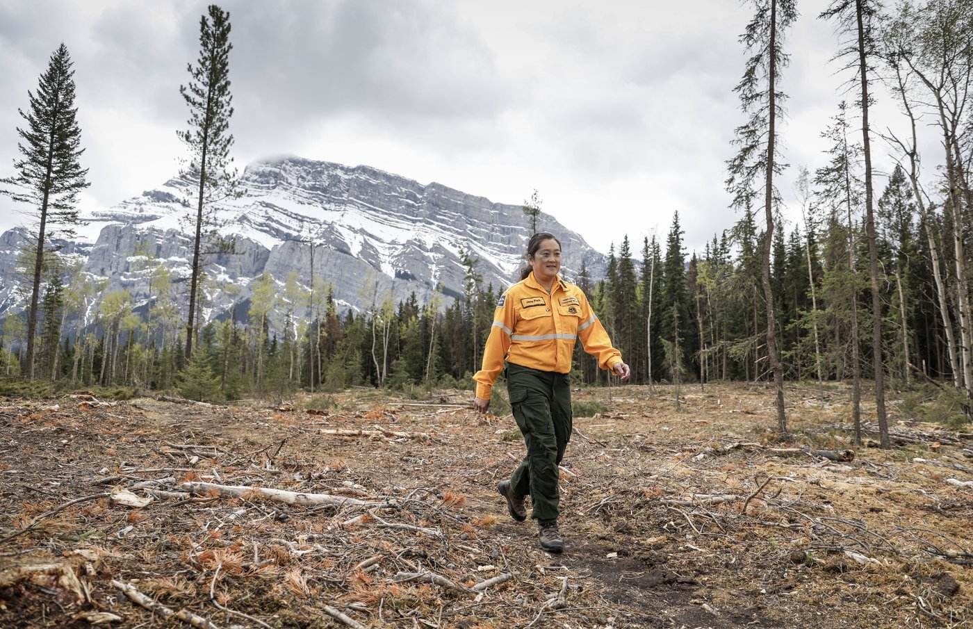 Banff se prépare avant le premier été depuis l'incendie de Jasper