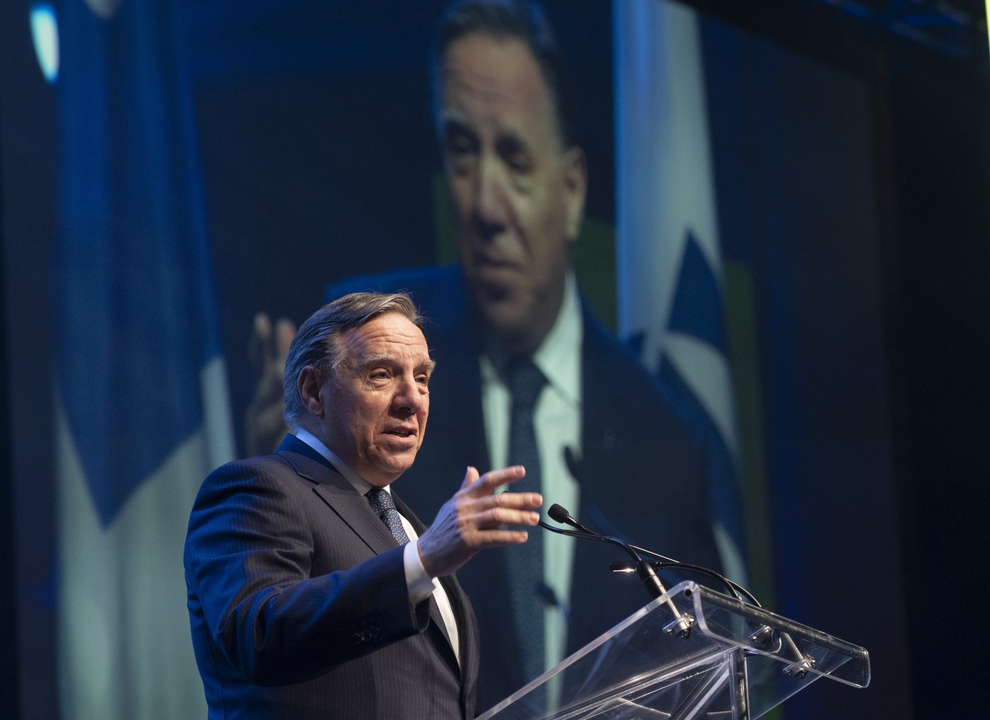 Le nouveau président UMQ envoie quelques pointes au premier ministre François Legault