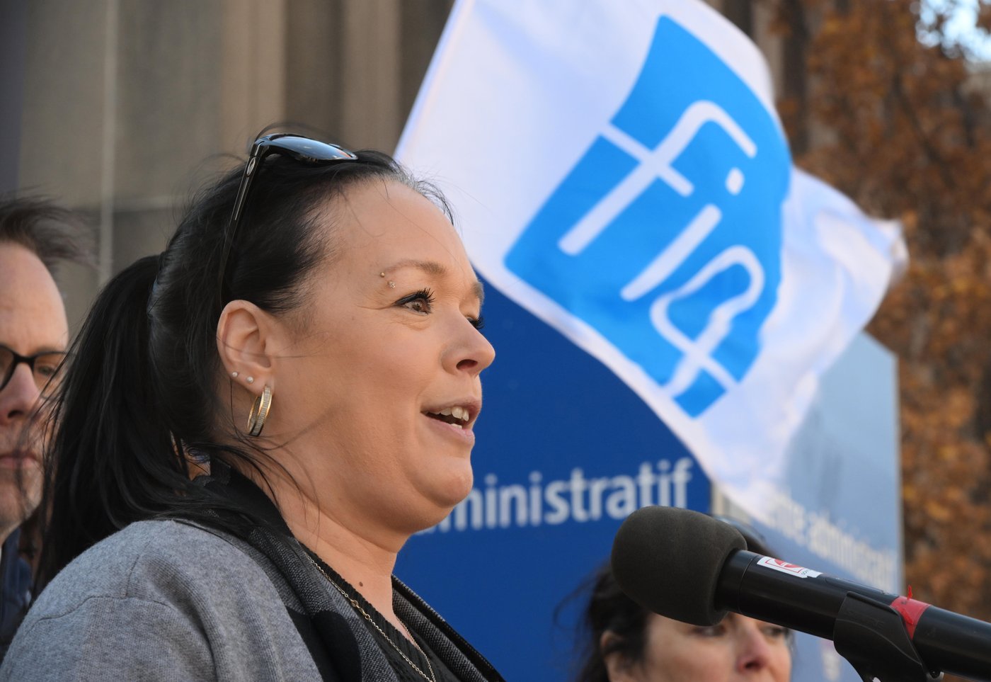 Julie Bouchard vient d'être réélue à la présidence de la FIQ