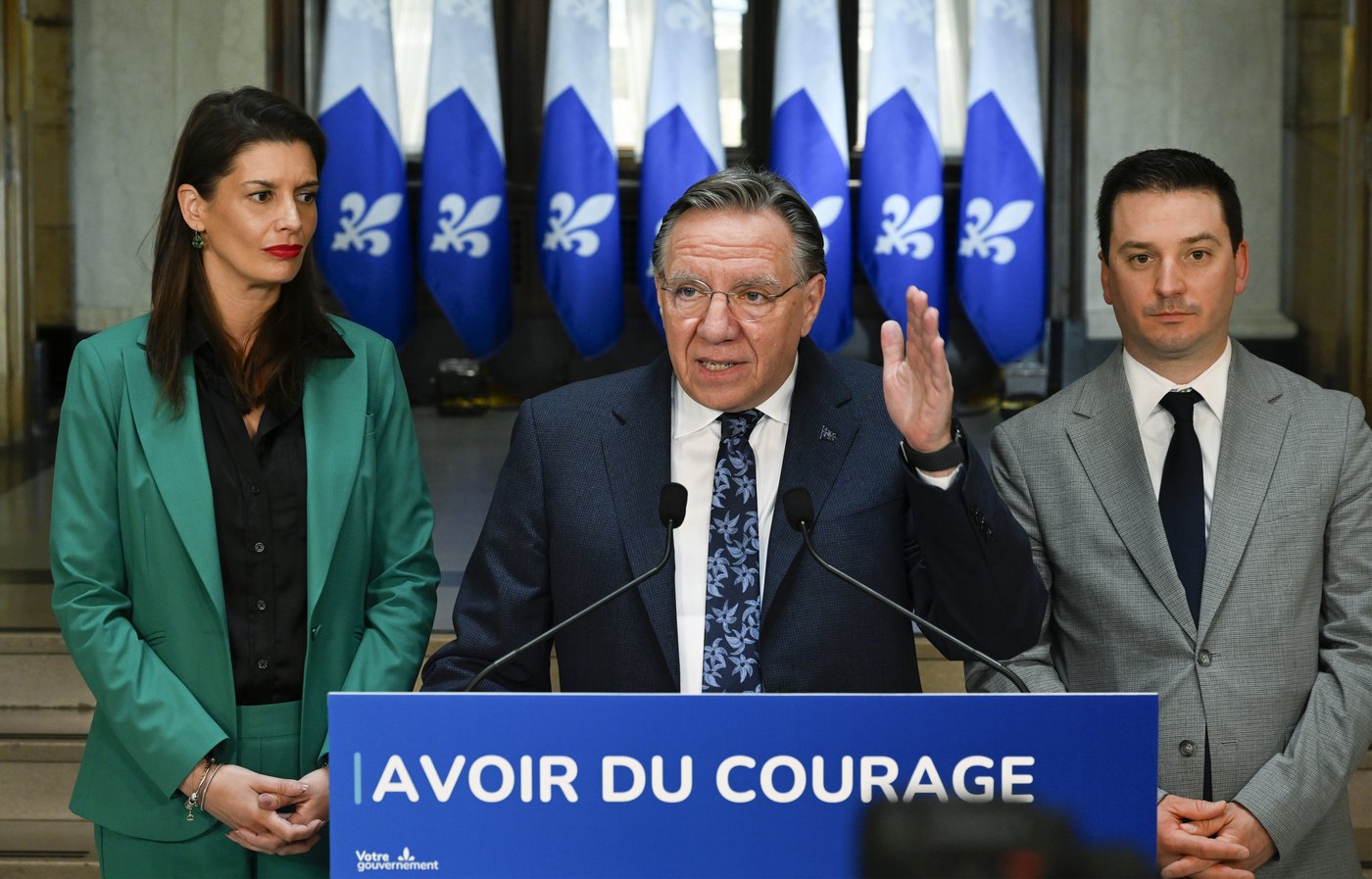 La baisse de la CAQ dans les sondages galvanise François Legault