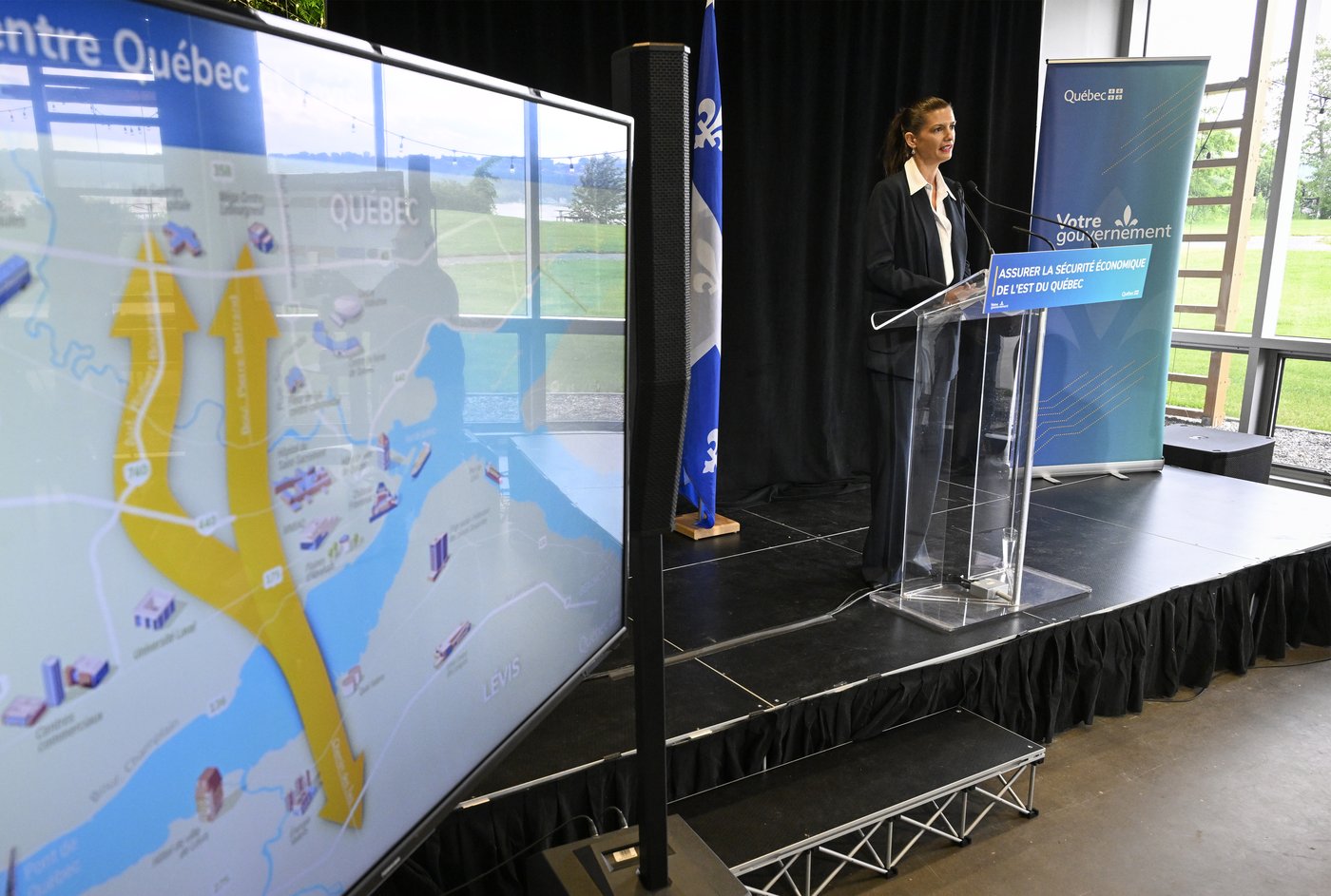 Troisième lien : le gouvernement annonce un nouveau corridor plus à l’ouest