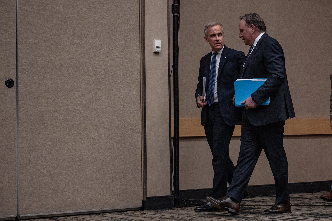 Legault encense Carney, mais n'a pas parlé d'immigration avec lui