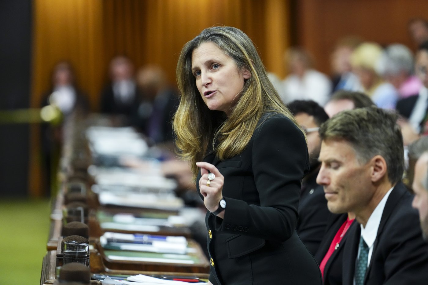 La ministre Freeland se dit «consternée» par le choix d'un chantier naval chinois