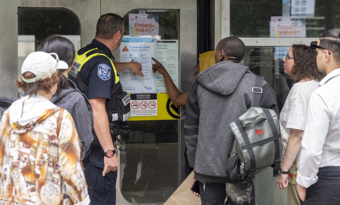 La STM fournit des précisions sur le service durant la grève des employés d'entretien