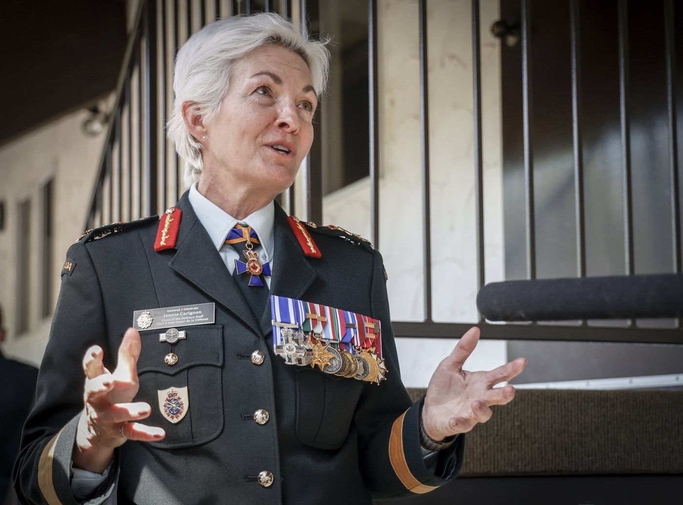 La générale Carignan se réjouit de l'augmentation projetée des dépenses militaires