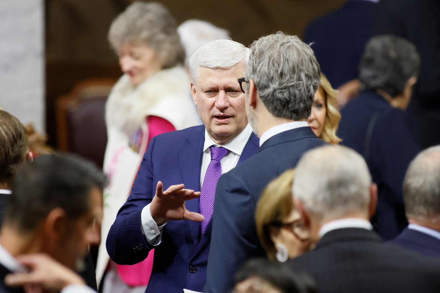 Trump a été un signal d'alarme pour la diversification au Canada, dit Stephen Harper