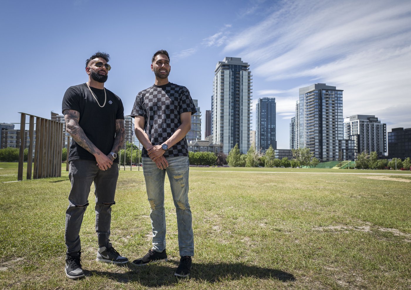 Un festival de musique sud-asiatique pendant le Stampede à Calgary