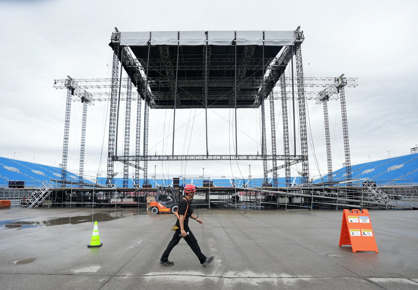 Le stade Rogers se prépare à recevoir Coldplay à Toronto pour quatre soirs