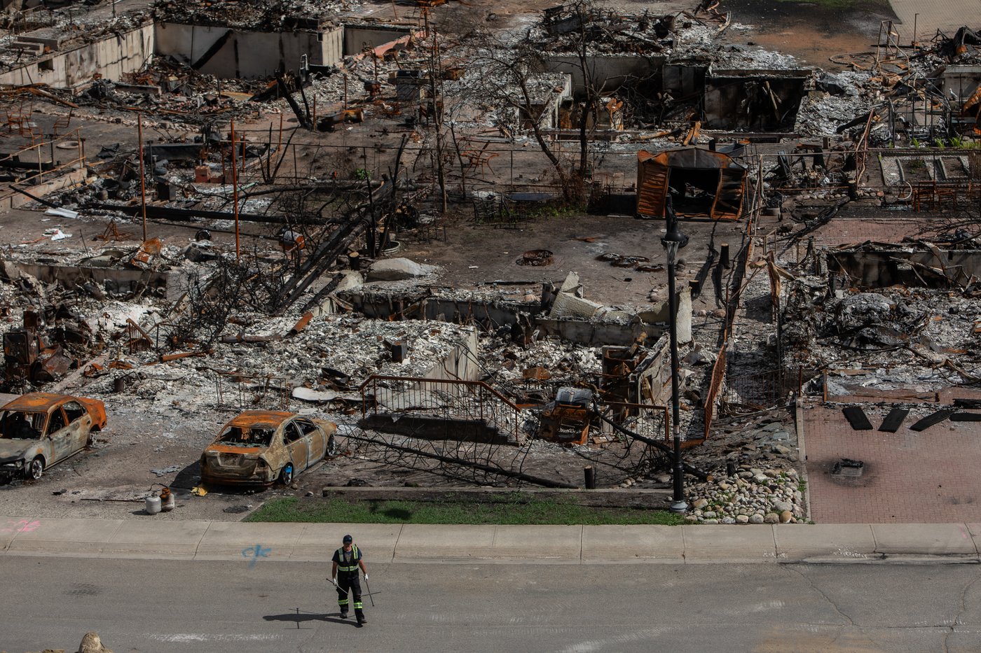 La reconstruction se déroule lentement à Jasper, un an après le feu l'ayant ravagé