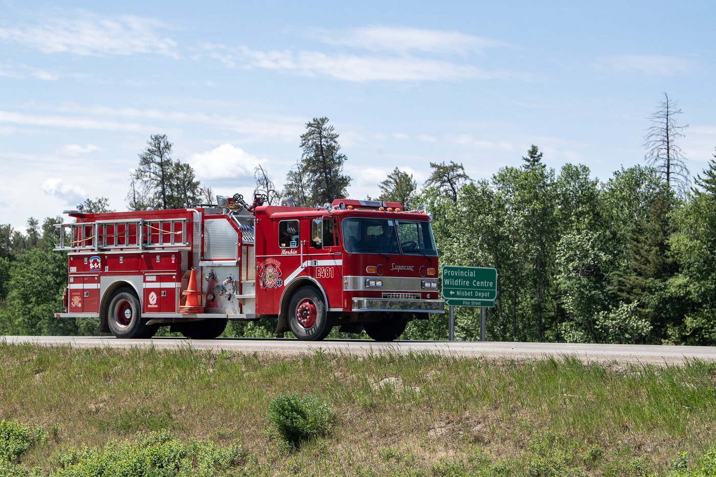 Des pompiers de la N.-É. participent à la lutte contre les incendies en Saskatchewan