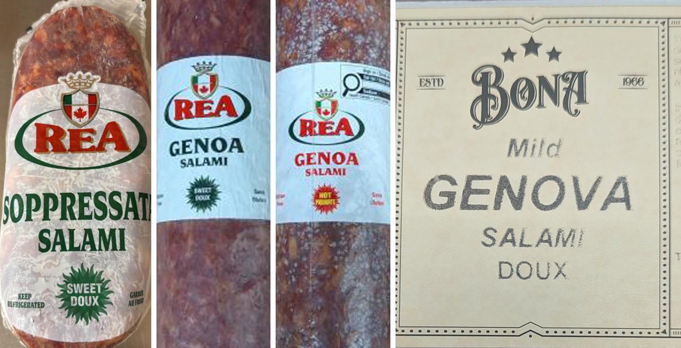 Une autre marque de salami ajoutée au rappel en raison d'infections à la salmonelle